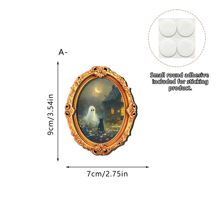 Wall art with creative ghost motif Kalsten