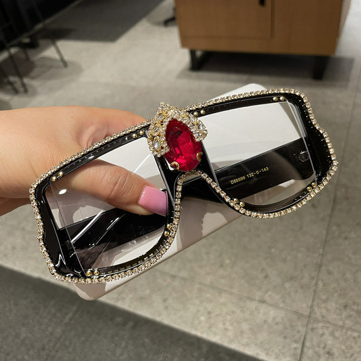 Women gemstone-embellished sunglasses Kalsten