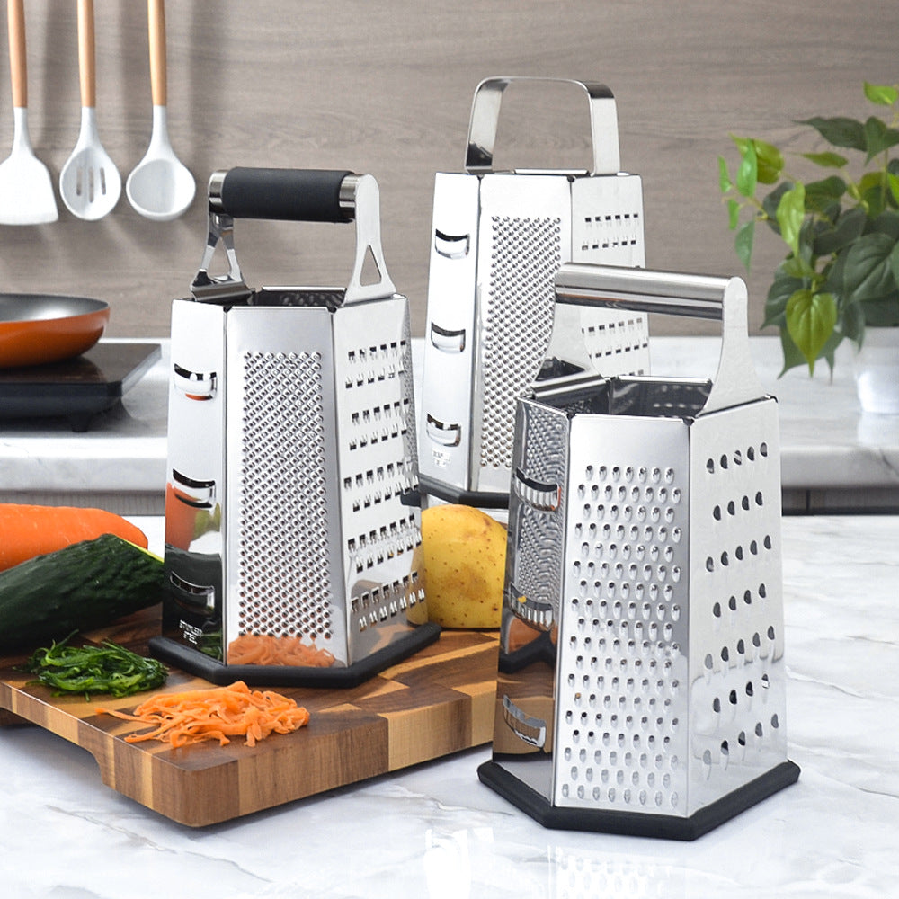 High-quality stainless steel kitchen grater with non-slip base Kalsten