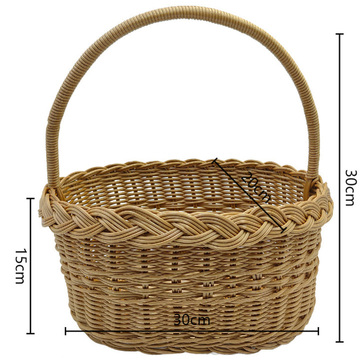 Handmade Decorative Woven Basket Kalsten