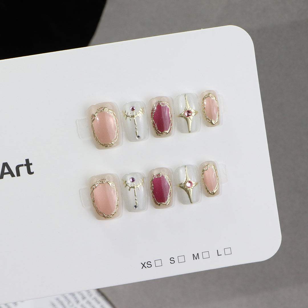 Luxury Press-On Nail Art Kalsten