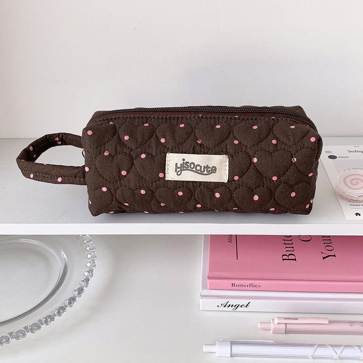Polka Dot Pencil Case