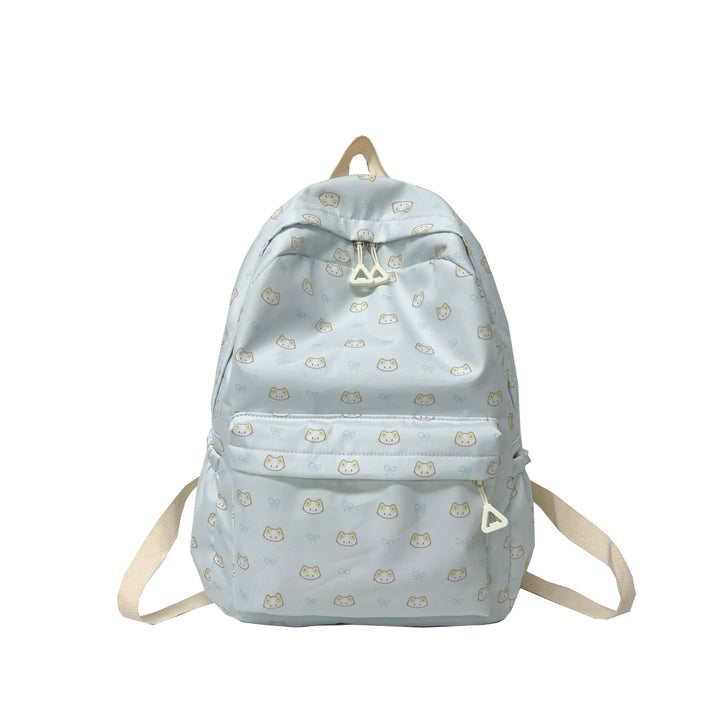 Cute backpack with embroidered cat motif Kalsten