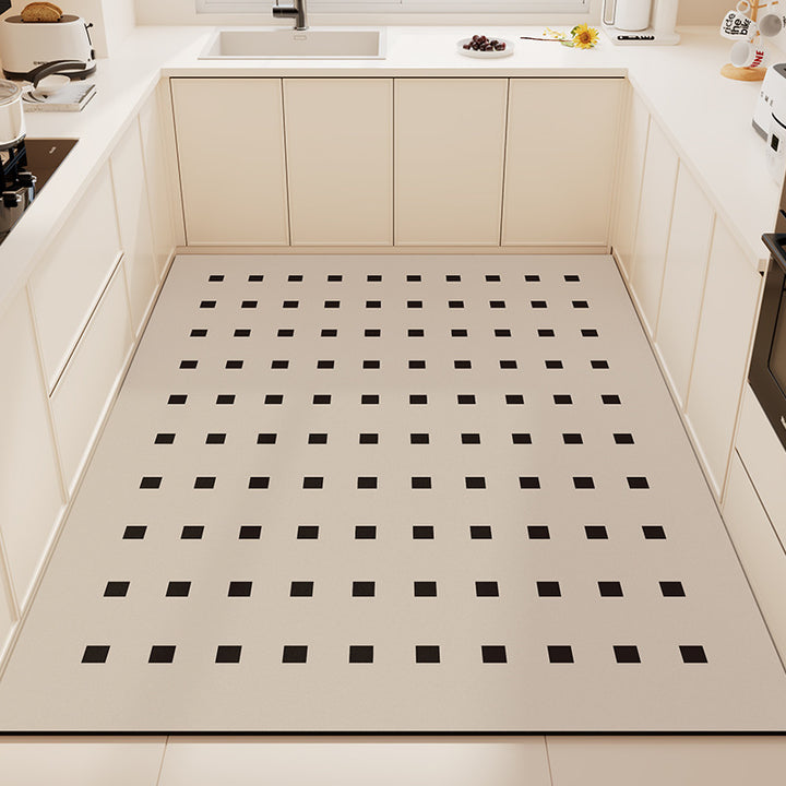 Playful Animal-Themed Non-Slip Kitchen Mat
