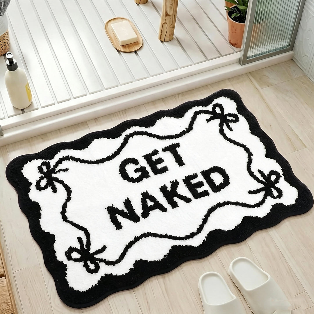 Soft Textured Bathroom Rug