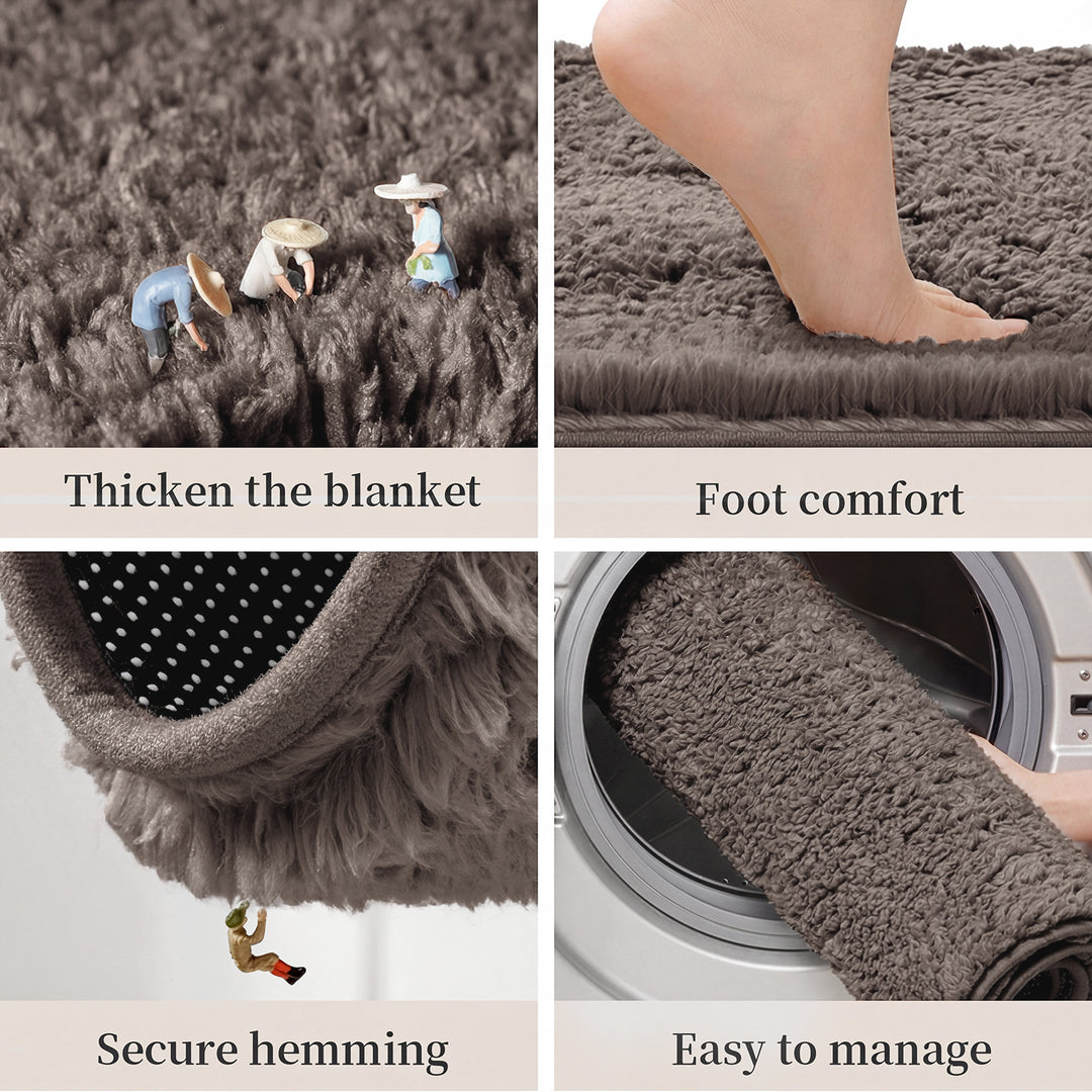 Plush Comfort Bath Rug