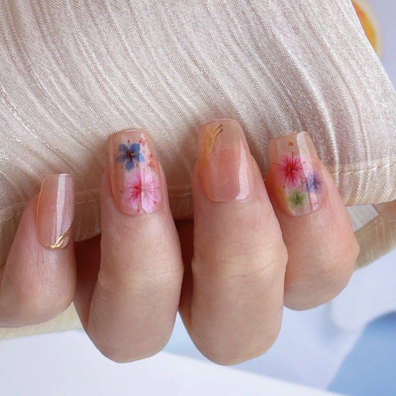 Floral Art Design Press-On Nails Kalsten 1787225366
