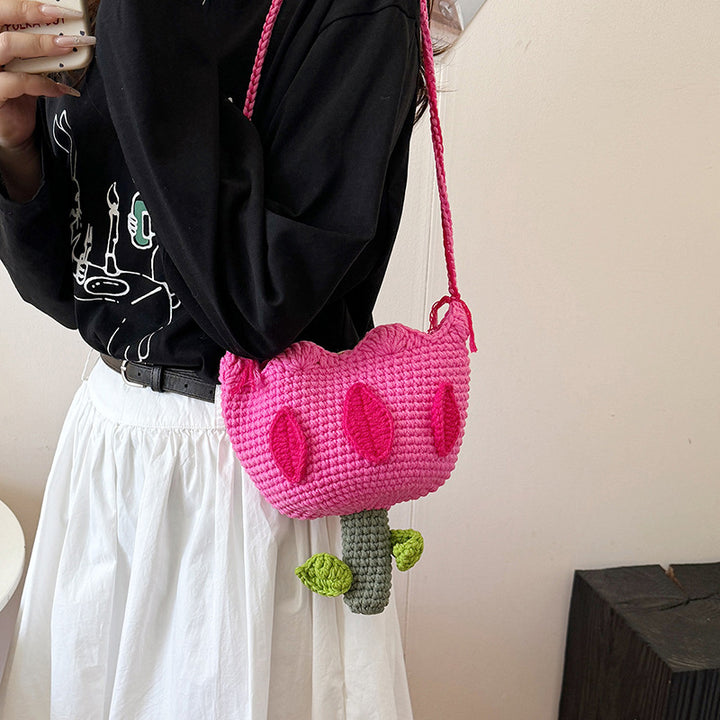 Adorable Floral-Themed Crossbody