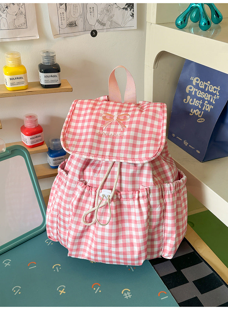 Trendy Drawstring Casual Backpack Kalsten