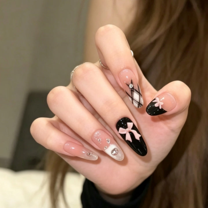Star-Accent Press-On Nail Set Kalsten