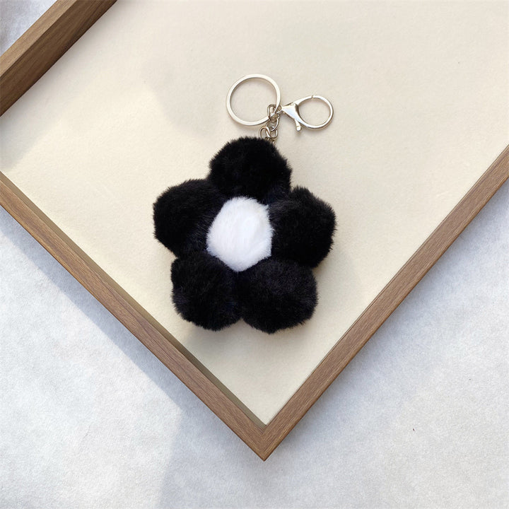 Floral Plush Keychain kalsten
