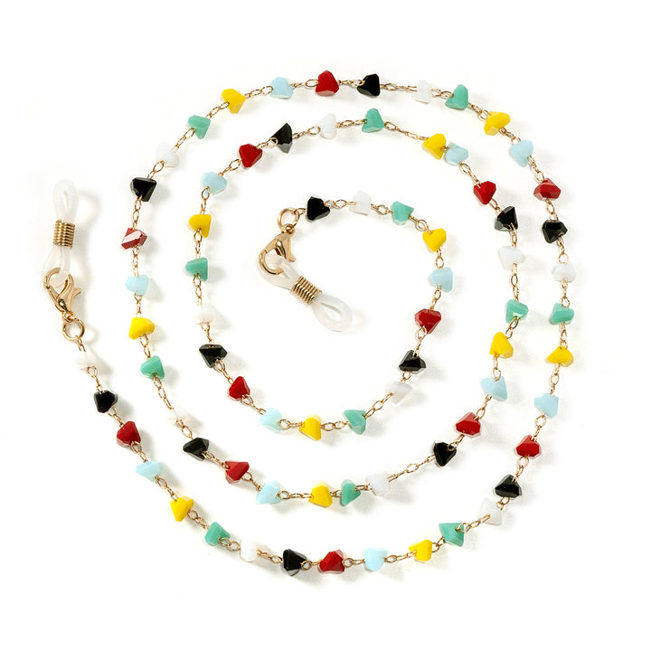 Chic Geometric Beaded Eyewear Holder kalsten