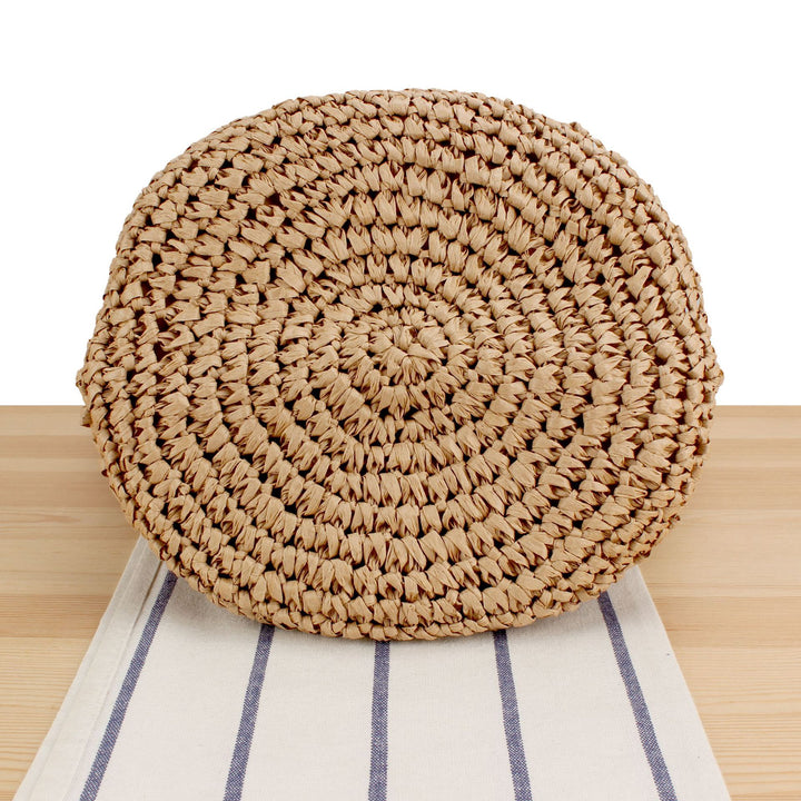 Handmade Crocheted Shoulder Bag In Modern Design Kalsten