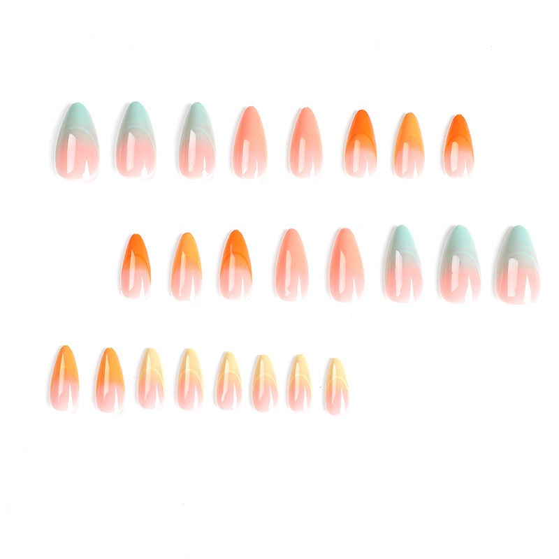 Artificial Nail Tips with Gradient Kalsten