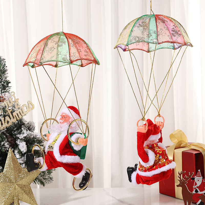 Decorative Parachuting Santa Doll Kalsten