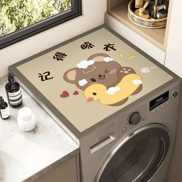 Cute Animal-Themed Decorative Laundry Mat Kalsten