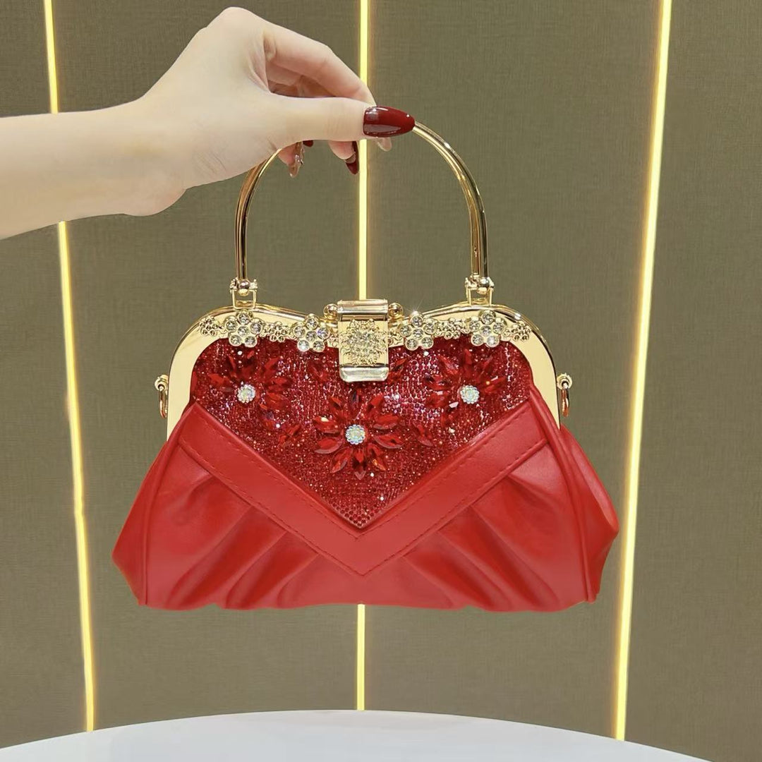 Elegant Decorative Handheld Evening Bag