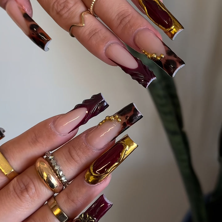 Glamorous Acrylic Nail Art Kalsten
