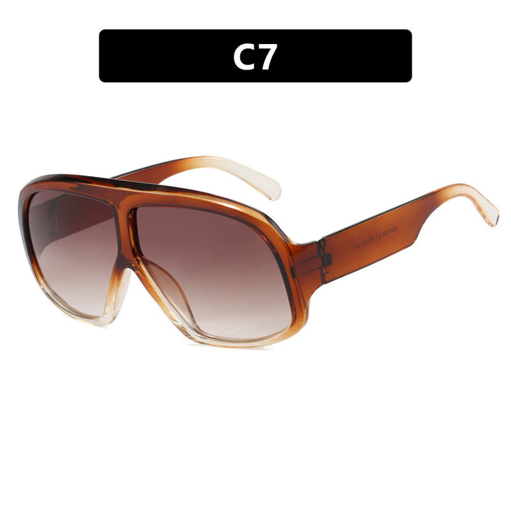 Ladies oversized sunglasses in fashionable tortoiseshell pattern Kalsten
