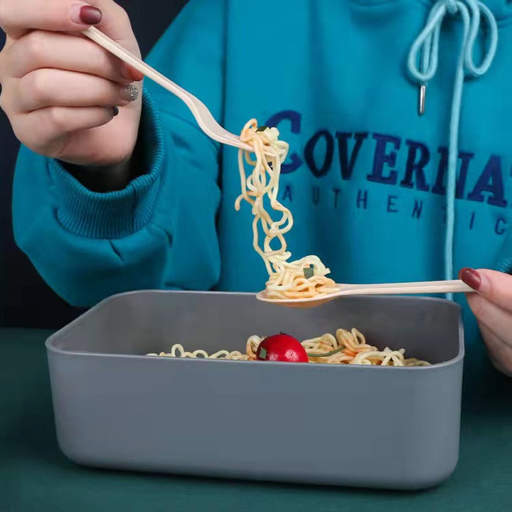 Eco-Friendly Bamboo Lid Lunch Box