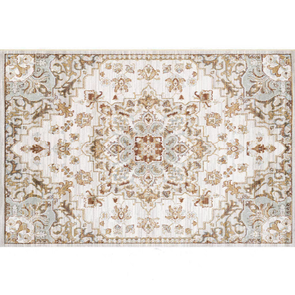 Ornate Persian Style Area Rug Kalsten