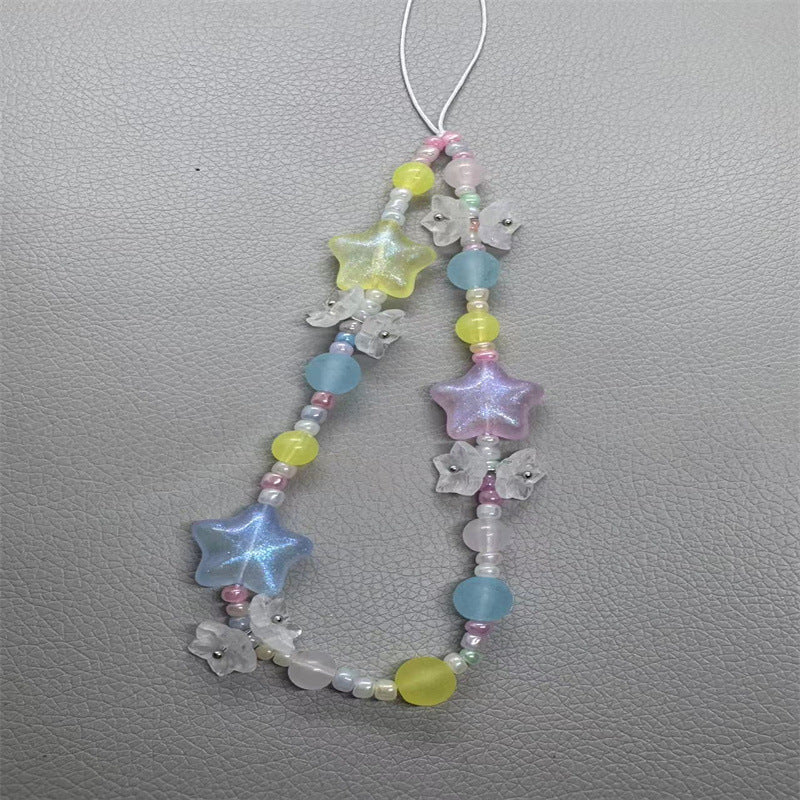 Decorative Star Beaded Eyewear Lanyard Kalsten