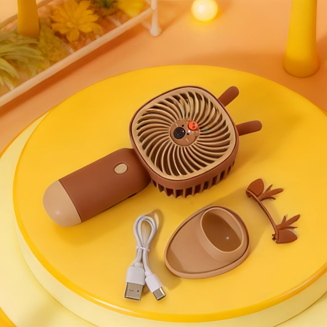 Women Portable Mini-Fan with Cute Design Kalsten