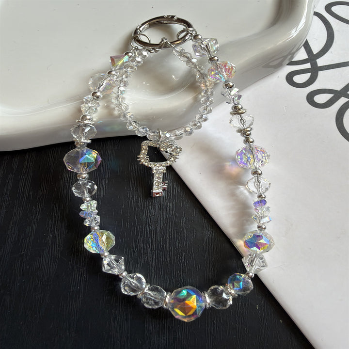 Elegant Crystal Beaded Keychain Kalsten