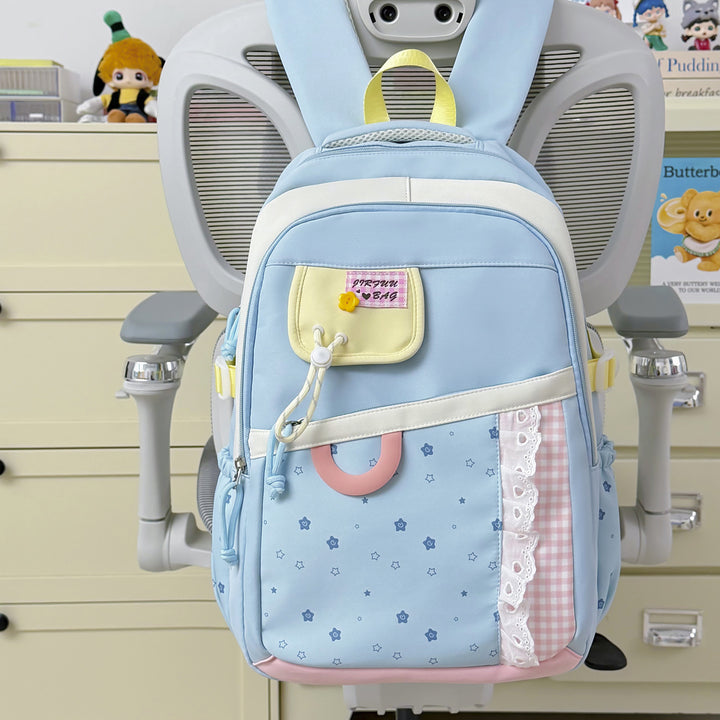 Stylish Multi-Compartment School Backpack Kalsten
