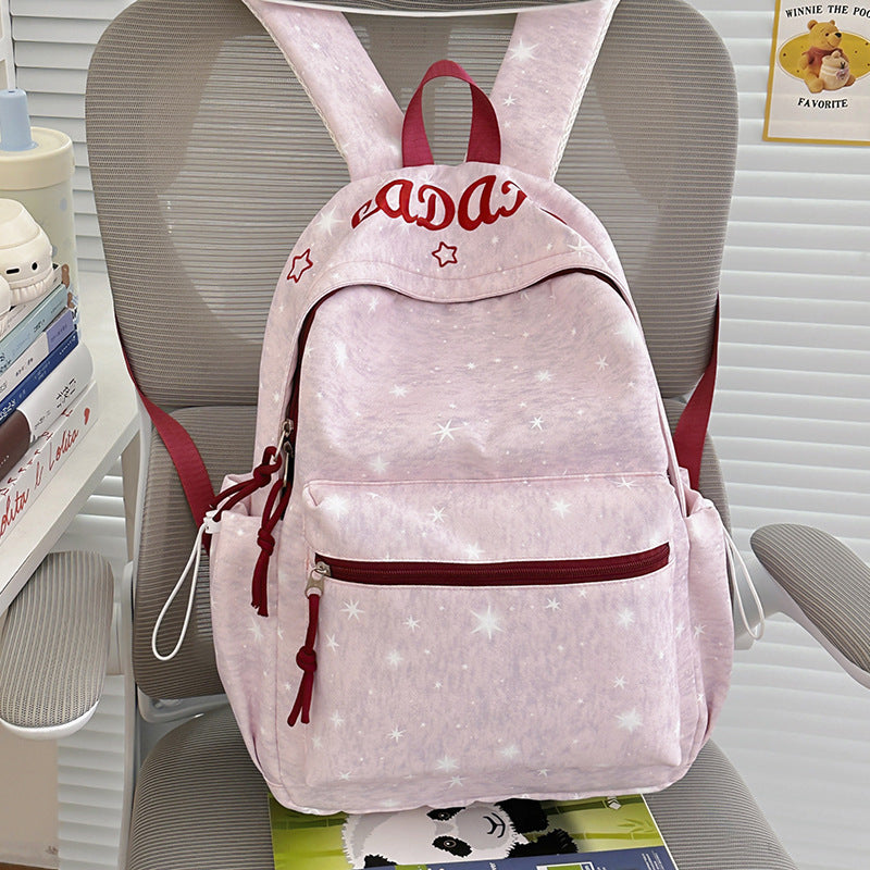 Stylish Star-Patterned Backpack Kalsten 1791205224