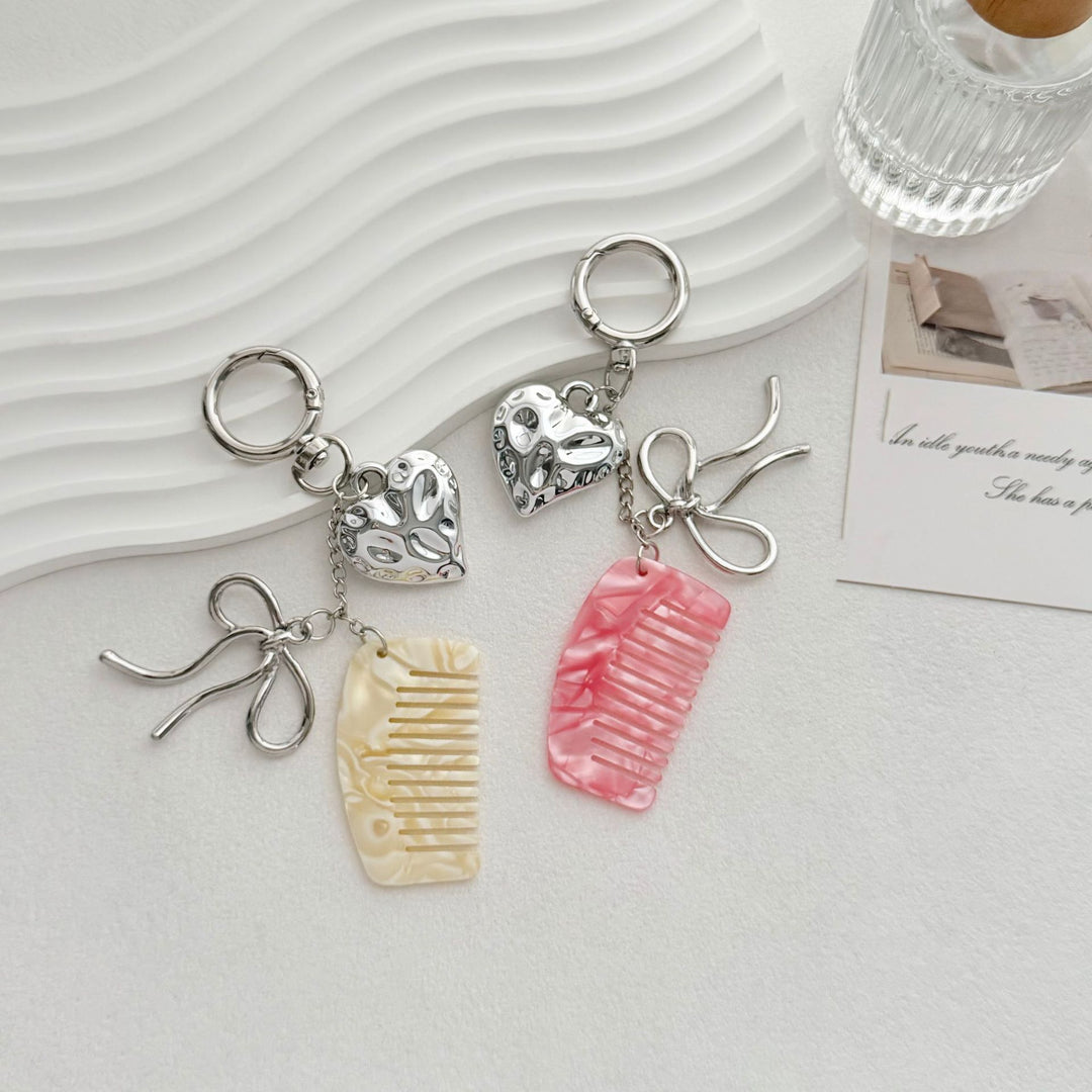 Decorative Hair Comb Keychain Kalsten