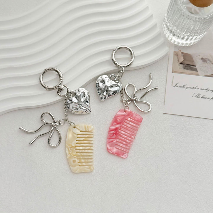 Decorative Hair Comb Keychain Kalsten