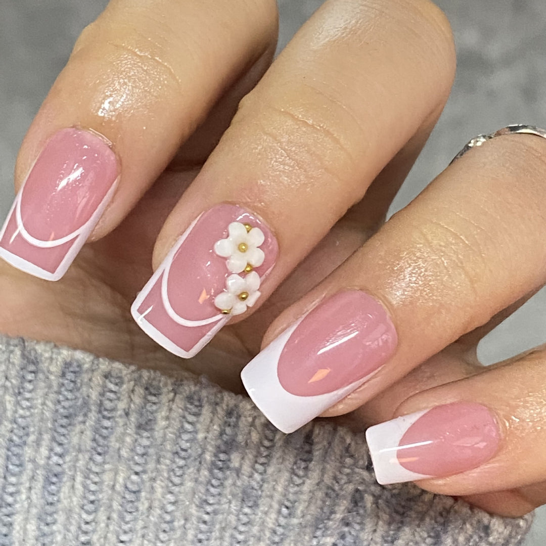 Decorative Press-On Nail Design Kalsten