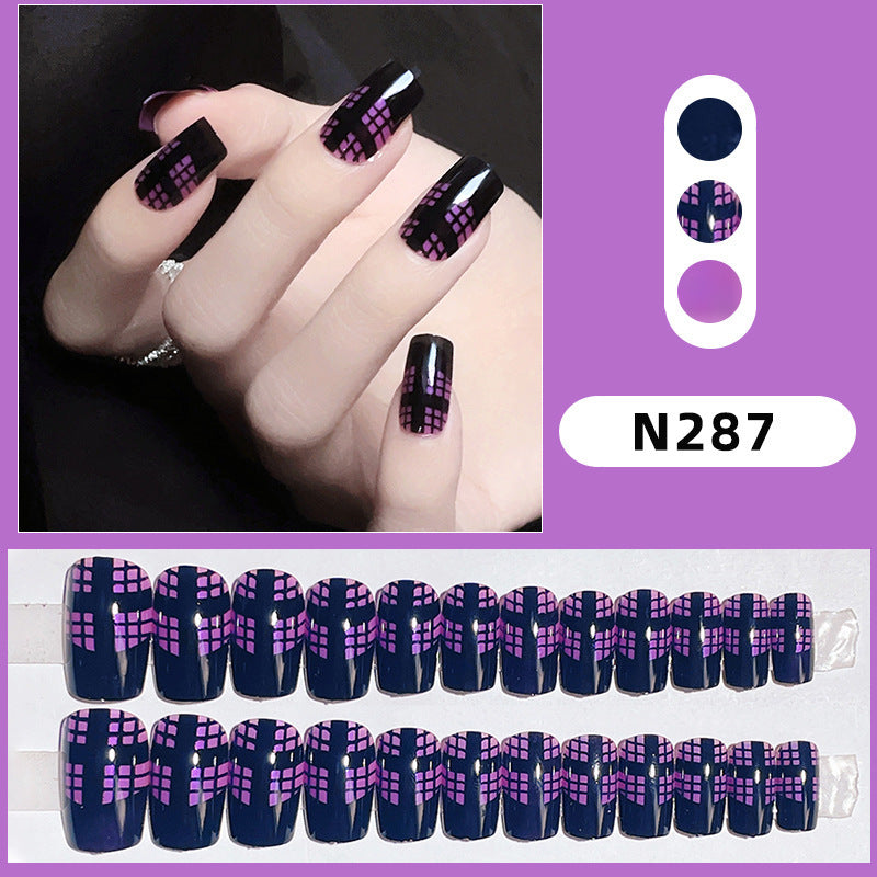 Artistic Animal-Themed Press-On Nails