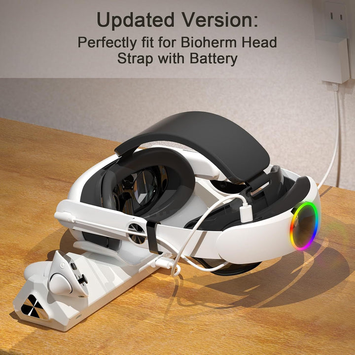 VR-Headset-Charging Station with Rgb Lighting Kalsten
