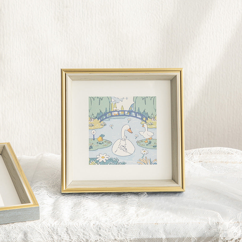 Artistic Framed Quote Illustration