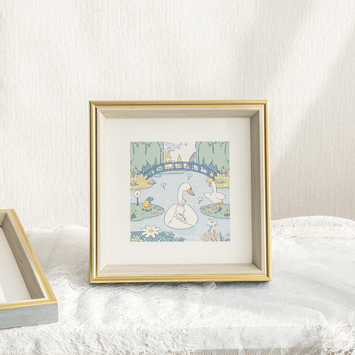 Artistic Framed Quote Illustration