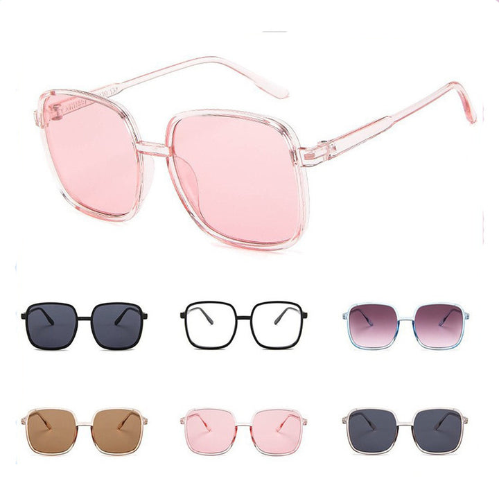 Women square sunglasses with brown lenses and stylish frame Kalsten