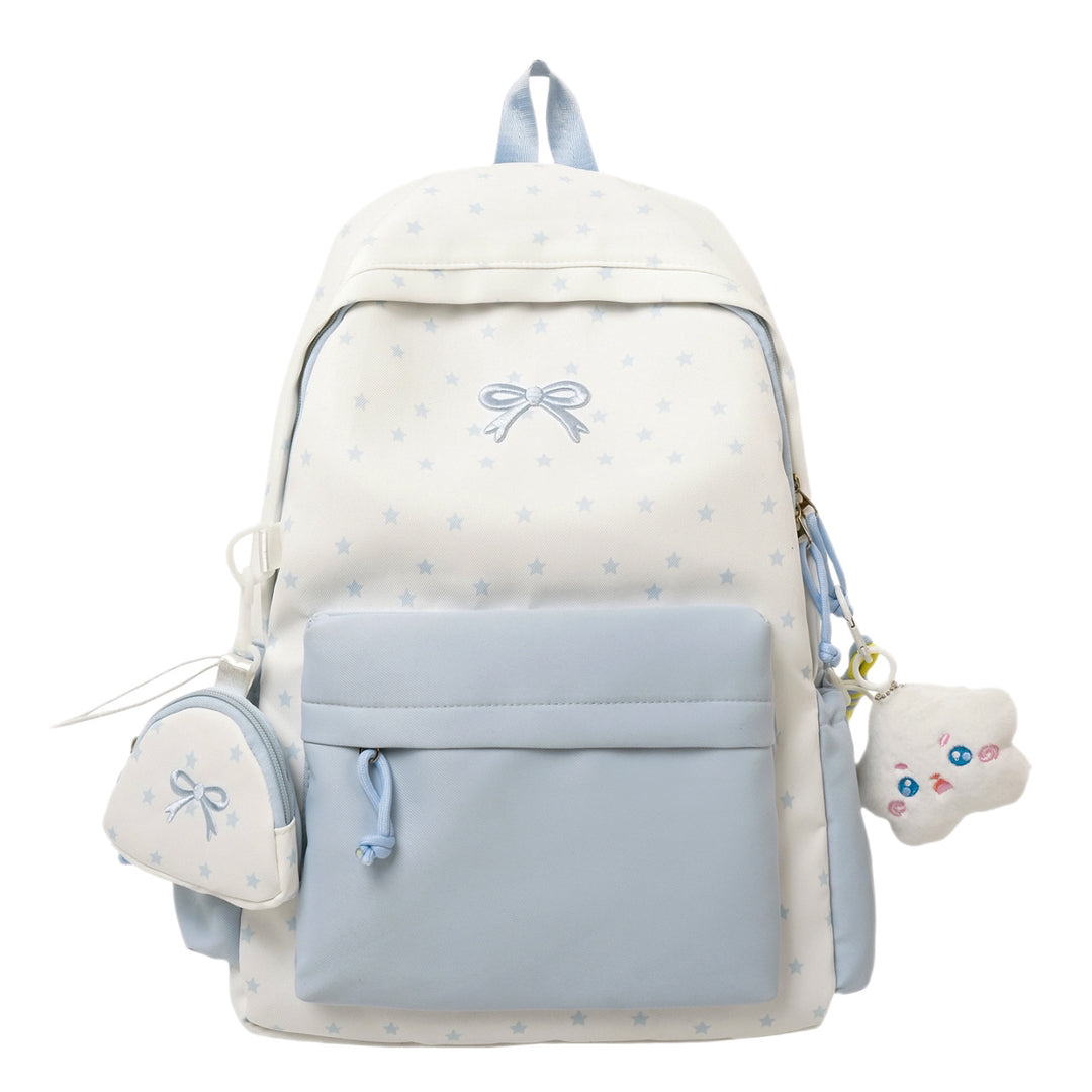 Playful Bow-Embellished Backpack Kalsten