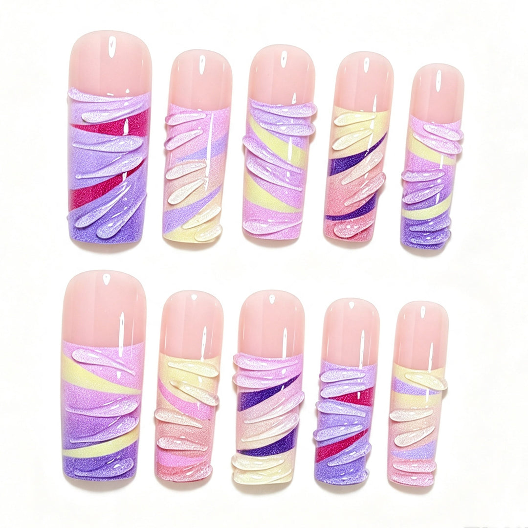 Artistic Long Nail Tips Kalsten