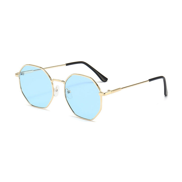 Women’s geometric sunglasses with high-quality UV protection lenses Kalsten