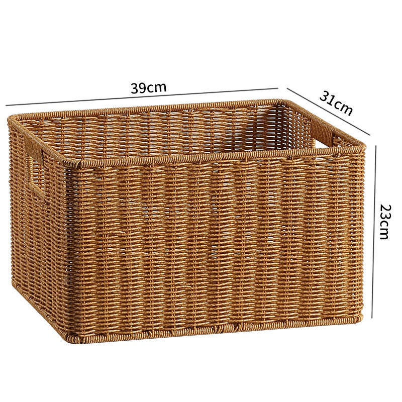 Handcrafted Wicker Storage Tray Kalsten
