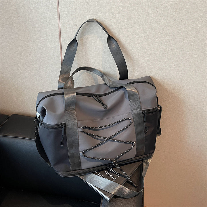 Sporty leisure duffel bag with practical compartments Kalsten