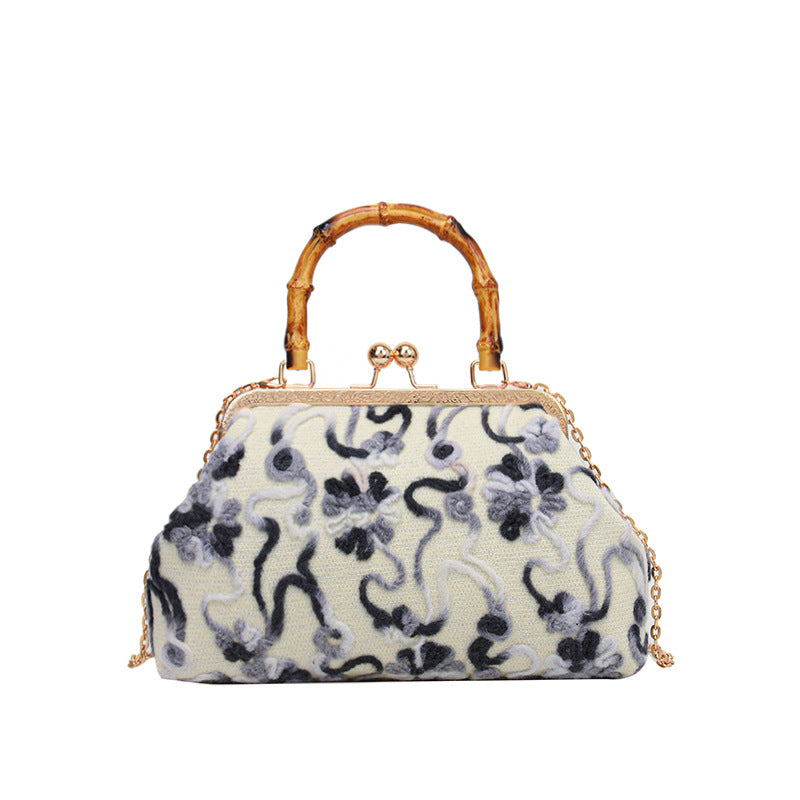 Elegant Floral Handbag