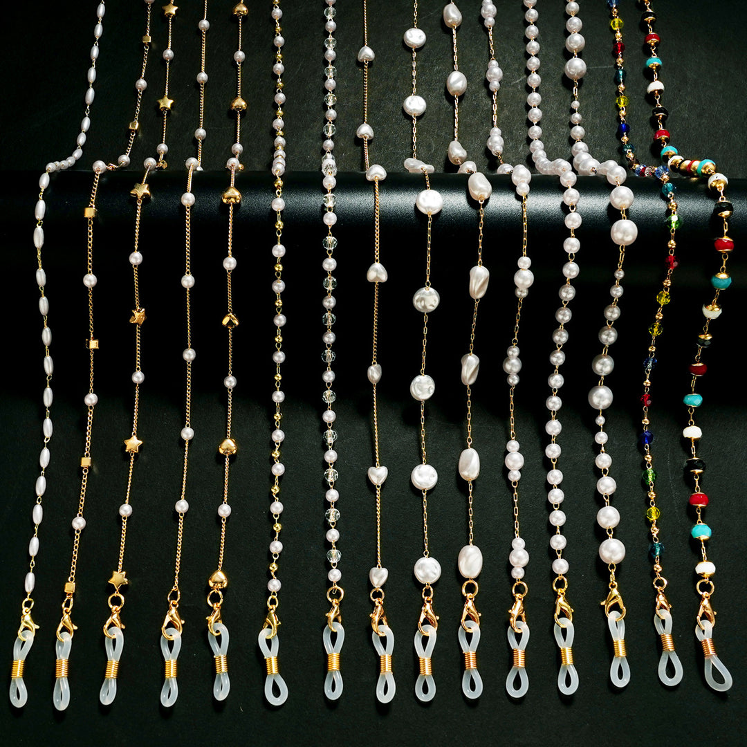Artistic Colorful Beaded Eyewear Chain kalsten