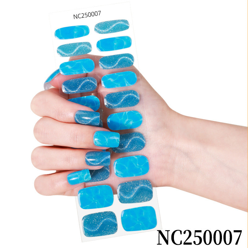 Glitter Gel Nail Wraps