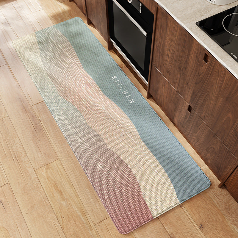 Floral Patterned Kitchen Comfort Mat