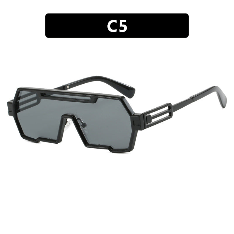 Women's futuristic sunglasses in striking hexagon design Kalsten
