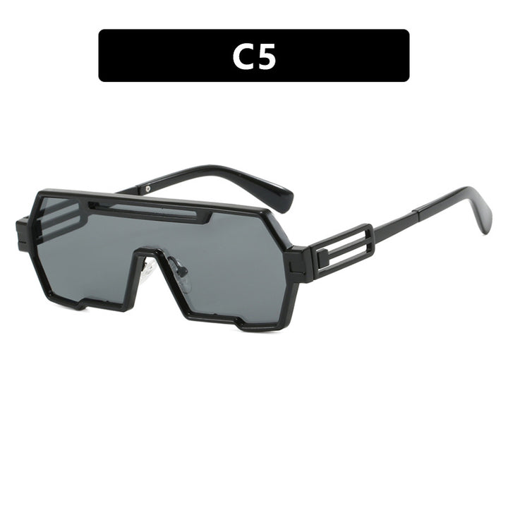 Women's futuristic sunglasses in striking hexagon design Kalsten