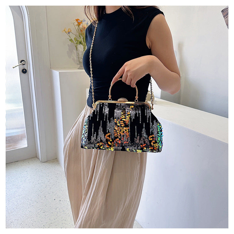 Sequined Evening Handbag